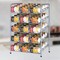 5-Tier Heavy-Duty Can Rack Organizer – 60-Can Capacity Pantry Storage with 15° Tilt Design, Adjustable Dividers (16.9x12.5x25.6")